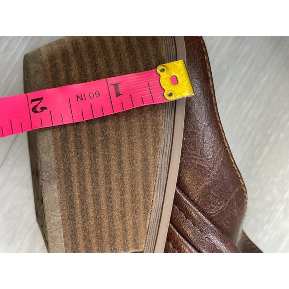 Sofft Eurosoft Amelia Women's Mule Clog Slip-On Leather 9 Brown Comfort Shoes - Picture 9 of 11